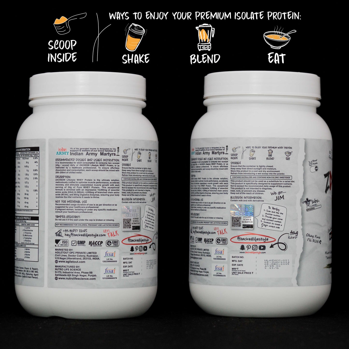 Zacked Whey Protein