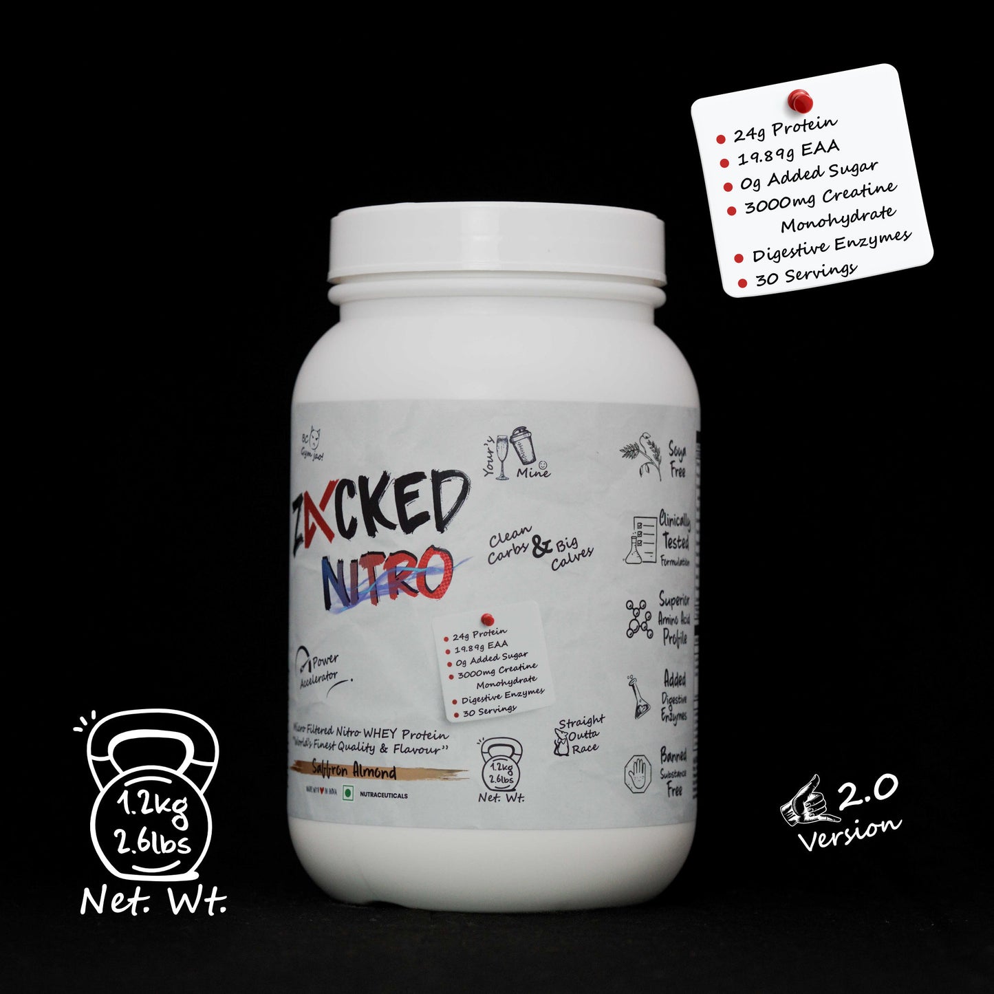 Zacked Nitro Whey Protein